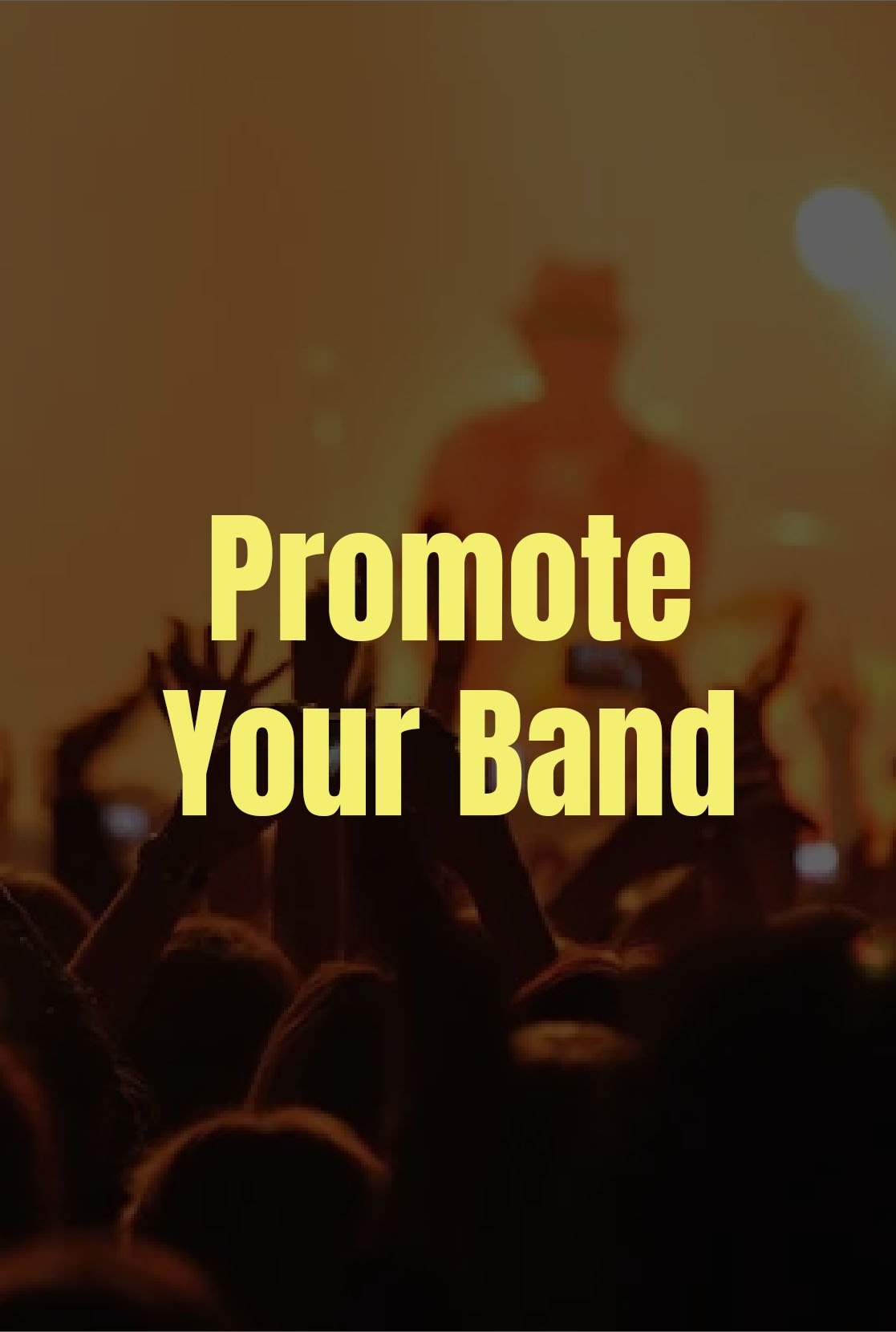 promote your band