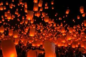 Yeepeng festival at the North of Thailand  WhatsHappeningTodaycom
